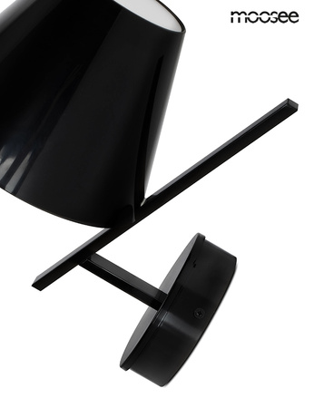 Lampa ścienna MAGO czarna