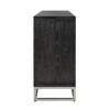 RICHMOND komoda BLACKBONE SILVER - 4 drzwiowa