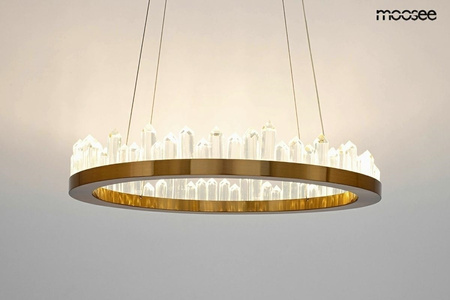 Lampa wisząca NENUFAR - złota