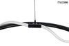 Lampa wisząca SERPIENTE 60 czarna