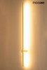 Lampa ścienna OMBRE 120 złota