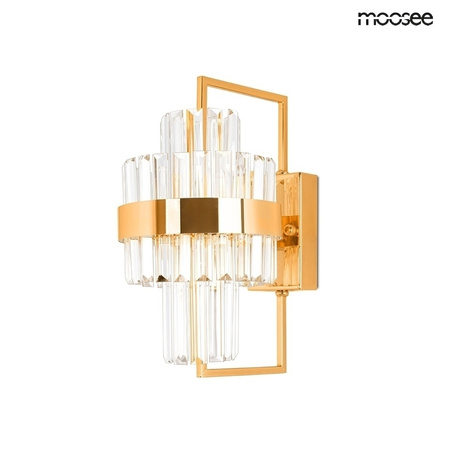 Lampa ścienna IMPERO złota