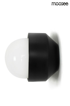 Lampa ścienna DROPS 2 czarna