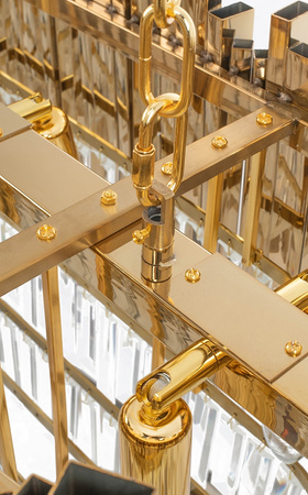 MOOSEE lampa wisząca IMPERIAL LONG GOLD   90