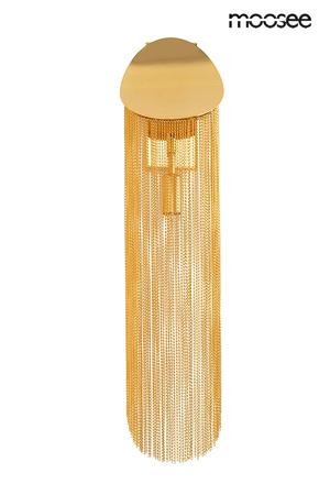 Lampa ścienna LAMBADA złota
