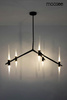 Lampa wisząca CANDELABR 10 czarna