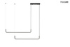 Lampa wisząca SHAPE DUO 120 czarna