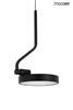 Lampa ścienna FLAT czarna