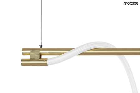Lampa wisząca SERPIENTE 120 złota