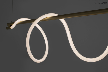 Lampa wisząca SERPIENTE 120 złota