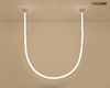 MOOSEE lampa wisząca LASSO 800 Smart      srebrna