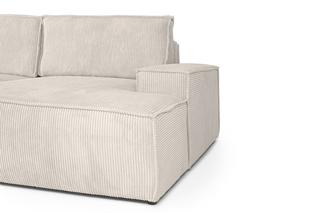 Narożnik PILLOW z funkcją spania jasny szary