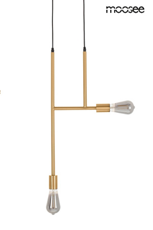Lampa wisząca RIVA 2 złota