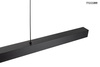 Lampa wisząca LINER czarna