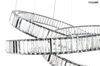 Lampa wisząca WAVE 80 chrom