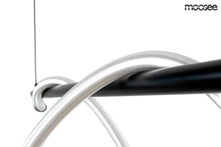 Lampa wisząca SERPIENTE 120  czarna