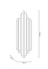 Lampa ścienna HARMONIC złota