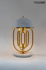 Lampa stołowa BOTTEGA złota / biała