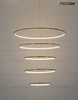 Lampa wisząca RING SLIM L złota