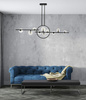 Lampa wisząca ALURE LINE TWIN 120 czarna
