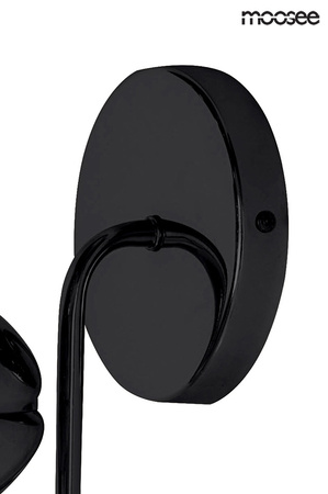 Lampa ścienna QUEEN 20 czarna