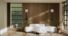 Lampa ścienna ścienna PLANT WALL czarna