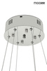 Lampa wisząca WAVE 80 chrom