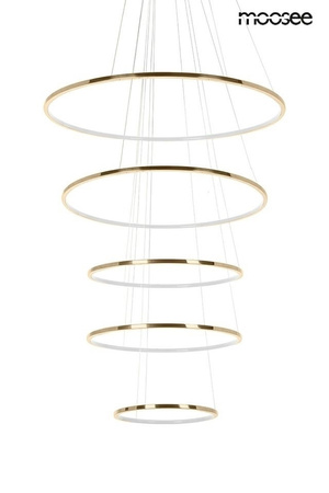 Lampa wisząca RING SLIM L złota