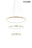 Lampa wisząca RING SLIM S złota