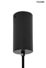 Lampa wisząca OMBRE LEVEL 100 czarna