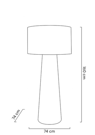 Lampa podłogowa KAS 160