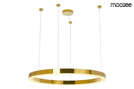 Lampa wisząca RING LUXURY 110 złota - LED, chromowane złoto