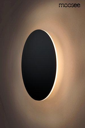 Lampa ścienna SHADOW SUN 25 czarna