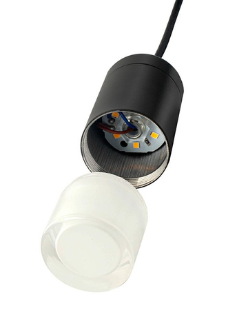 MOOSEE lampa ścienna FLUSSO WALL 3        czarna