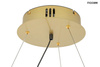 Lampa wisząca CIRCLE SPOT 60 GOLD złota