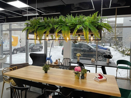 MOOSEE lampa wisząca / kwietnik SEMIRA    180 INDUSTRIAL