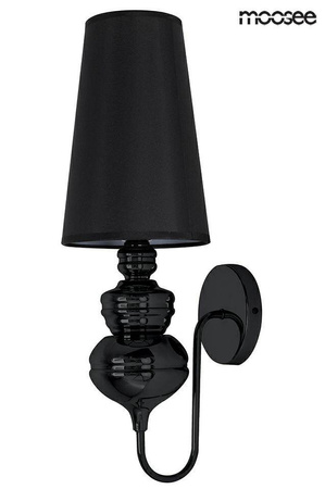 Lampa ścienna QUEEN 20 czarna