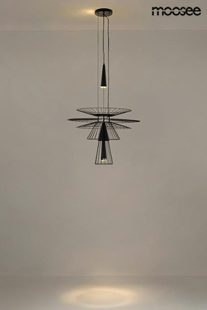 Lampa wisząca SESTO czarna