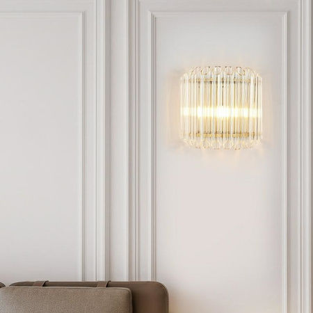 Lampa ścienna PALACE złota