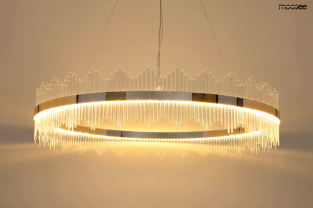 Lampa wisząca FLORENS 120 złota