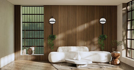 Lampa ścienna ścienna PLANT WALL czarna