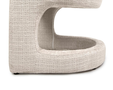 MaMaison krzesło SHELLY beżowe