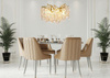 Lampa wisząca RIVIERA 60 złota