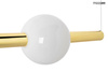 Lampa wisząca LIBRA 90 ON złota