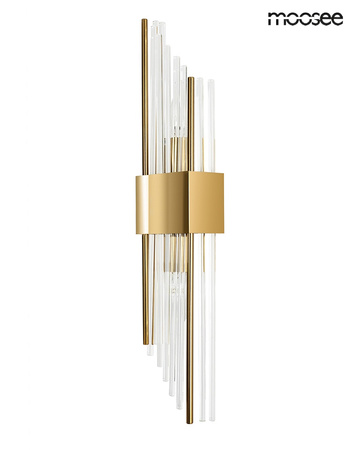 Lampa ścienna SLANT złota