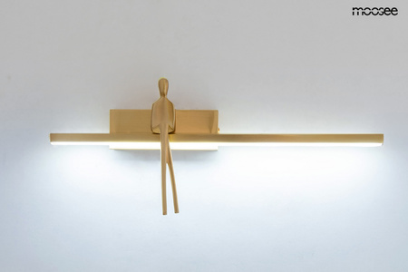 Lampa ścienna BOY złota