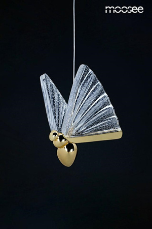 Lampa wisząca BUTTERFLY M złota