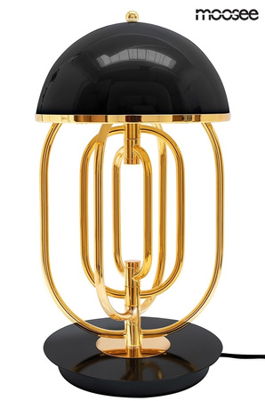 Lampa stołowa BOTTEGA złota / czarna