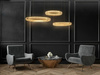 Lampa wisząca LIBERTY 3B złota