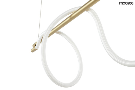 Lampa wisząca SERPIENTE 120 złota